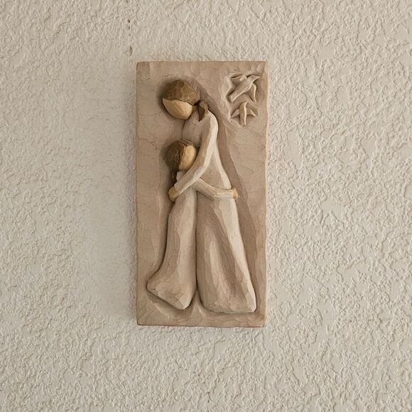 Willow Tree Mother & Daughter Wall Plaque - Picture 2 of 5